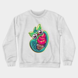 Who Loves Cupcakes Crewneck Sweatshirt